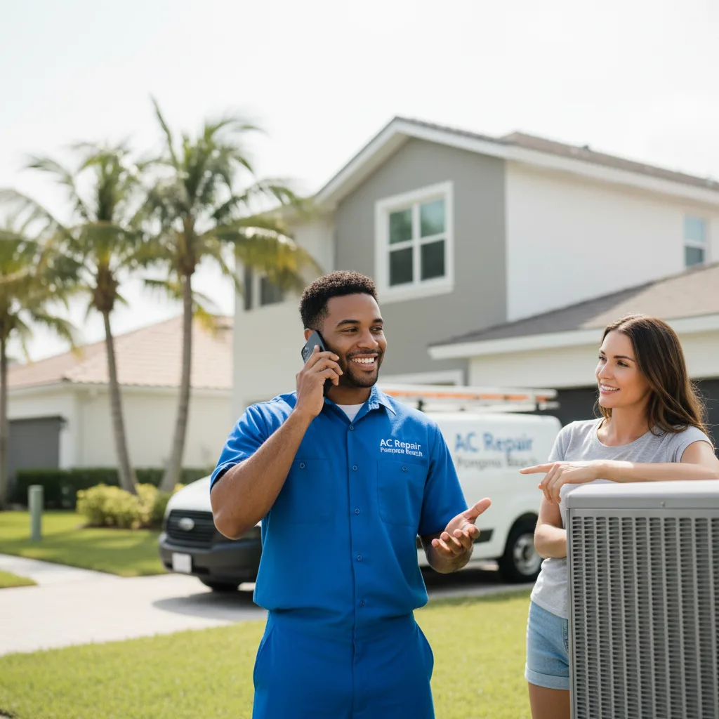 AC Repair Pompano Beach customer support in Sheldon